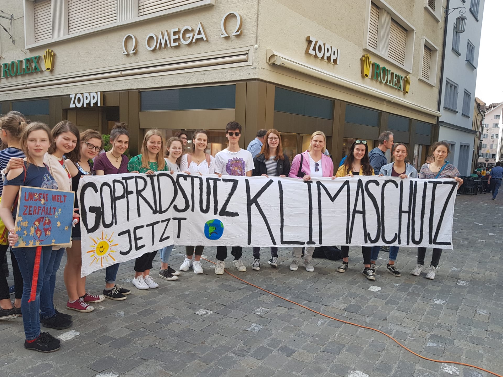 Klimastreik in Chur – Wieso wir auf die Strasse gingen
